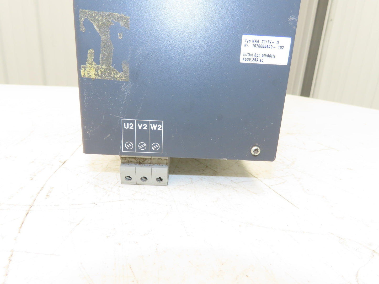 Bosch NAA 21/1V-D Power Feed Unit for Digital Servo Drive 460v 3ph 50/60Hz 25A