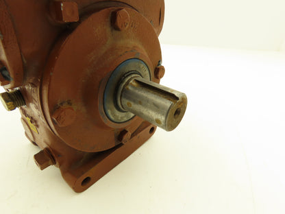 Textron Cone Drive HU20-C1 Speed Reducer Gearbox 10:1 Ratio 2.5Hp 175rpm