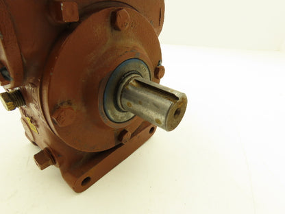 Textron Cone Drive HU20-C1 Speed Reducer Gearbox 10:1 Ratio 2.5Hp 175rpm