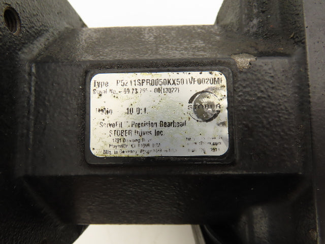 Stober Drives P5211SPR0050KX501VF0020MF ServoFit Precision Gearhead 10:1 Reducer