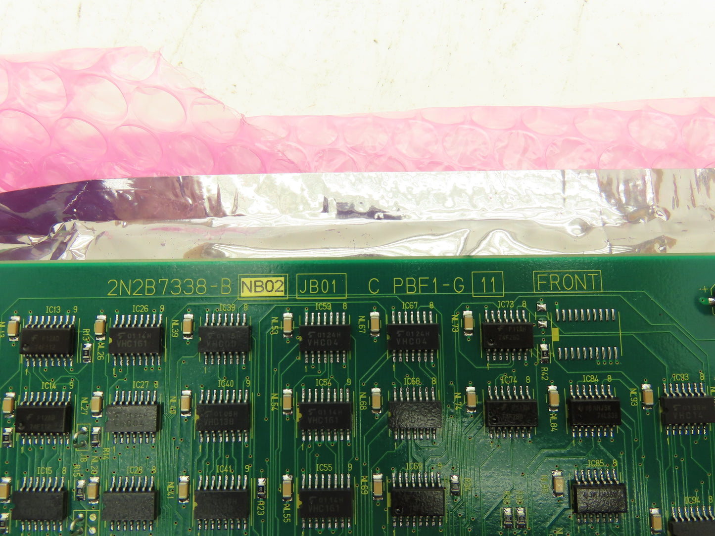 Toshiba 2J2B7338-B PCB Printed Circuit Board Process I/O Control Buffer