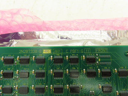 Toshiba 2J2B7338-B PCB Printed Circuit Board Process I/O Control Buffer