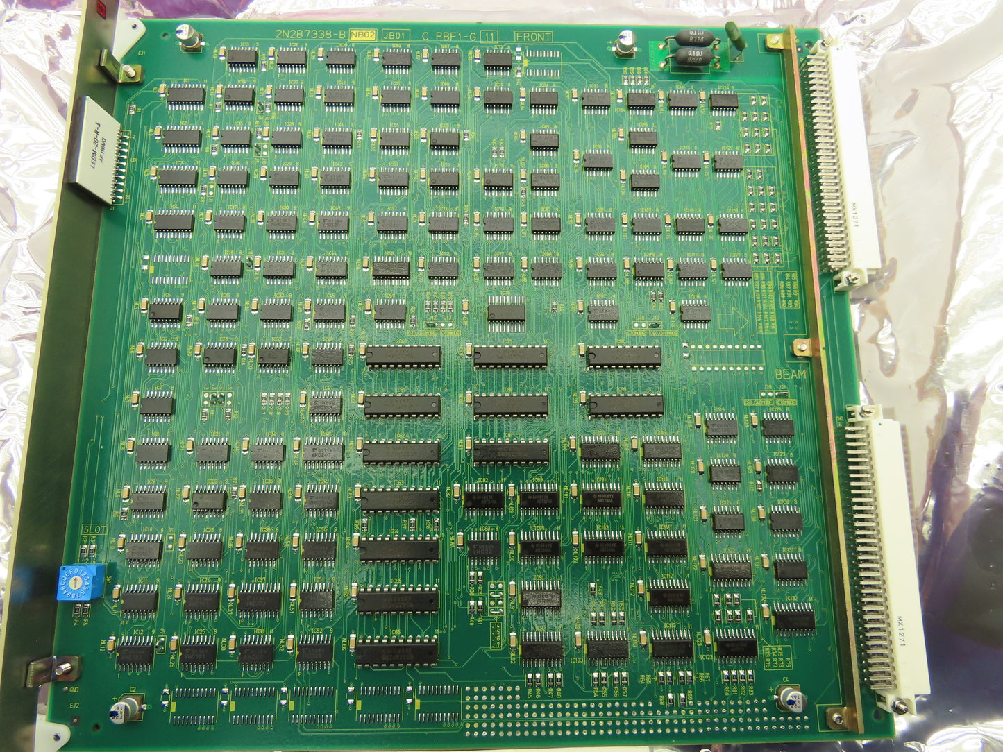 Toshiba 2J2B7338-B PCB Printed Circuit Board Process I/O Control Buffer