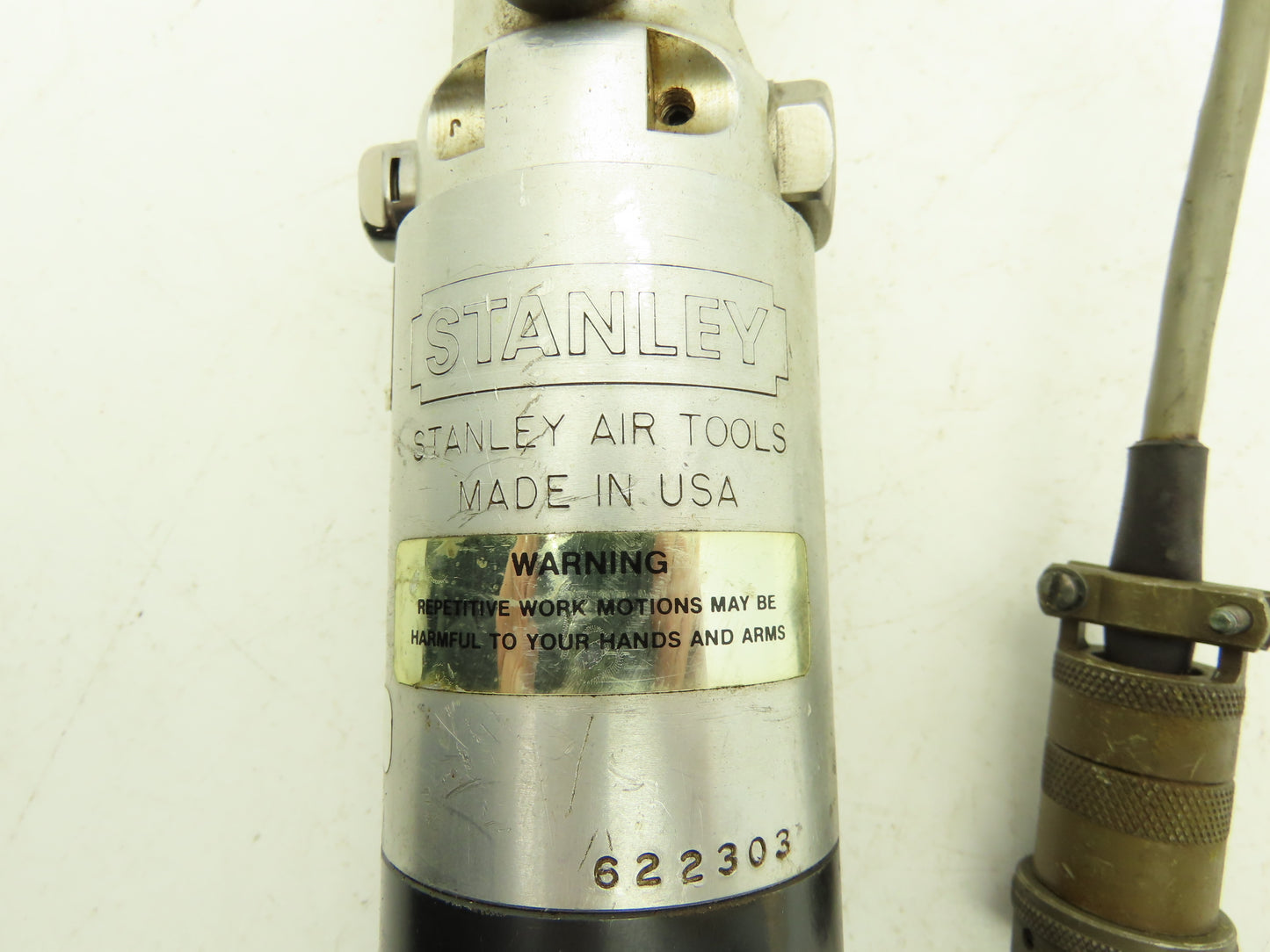 Stanley A40MA2XXNVZ-5 Electro Pneumatic Nutrunner 1/2" Drive Right Angle 475rpm