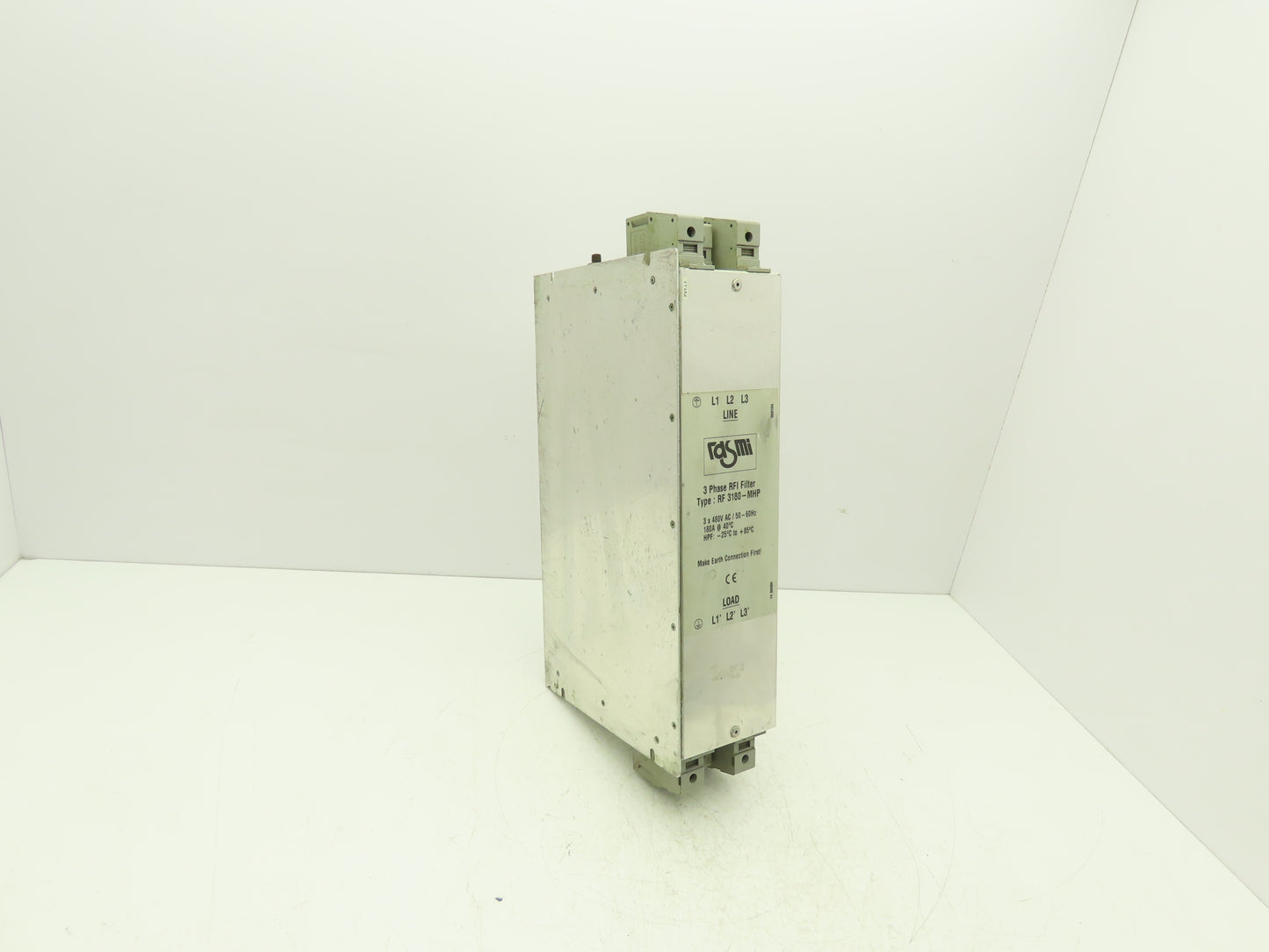 Rasmi RF 3180-MHP RFI Power Line Filter 180A 480v 3ph