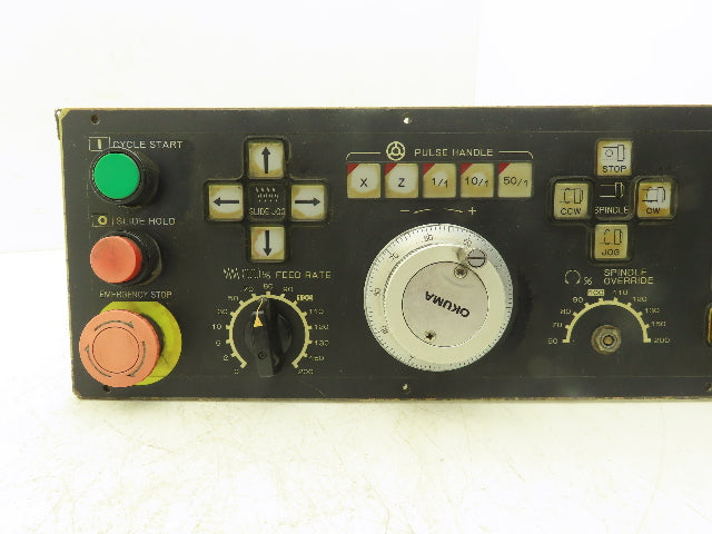 Okuma E5409-770-002-3 HMI Keypad Operator Control Panel With E-Stop