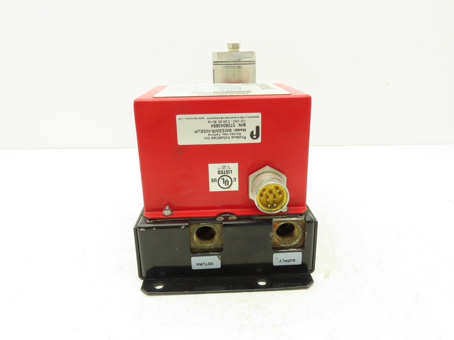 Proteus 9WS3WR-NISEUP WeldSaver Coolant Flow Controller and Leak Detector