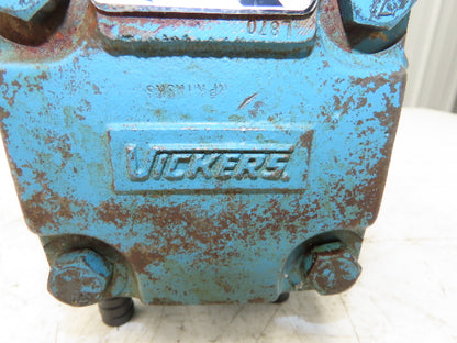 Vickers 2520V 21A 12 1CC 20 282 Hydraulic Double Vane Pump 21/12 GPM 2500 PSI