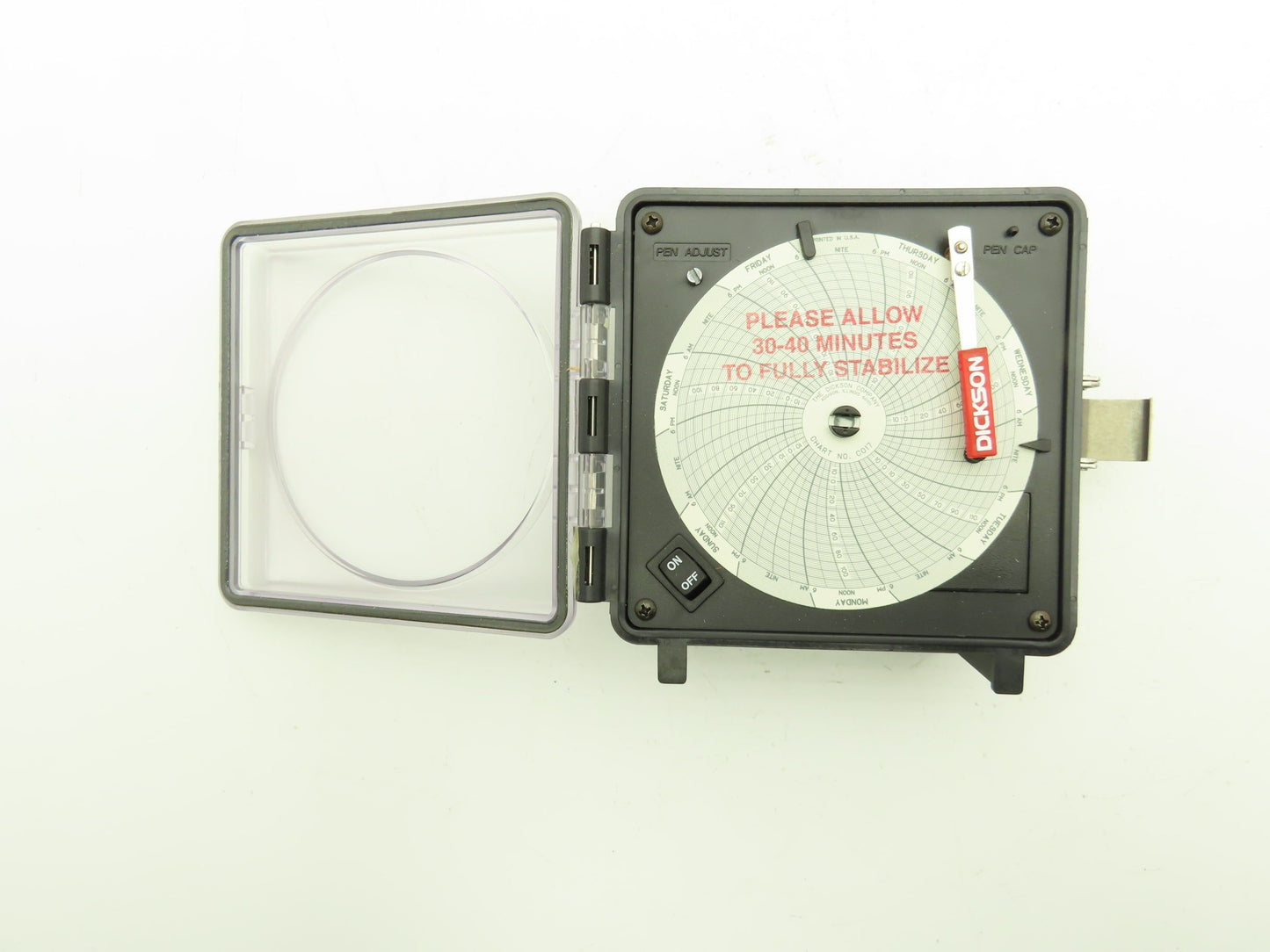 Dickson SK401 Circular Chart Data Temperature Recorder 200+ Charts