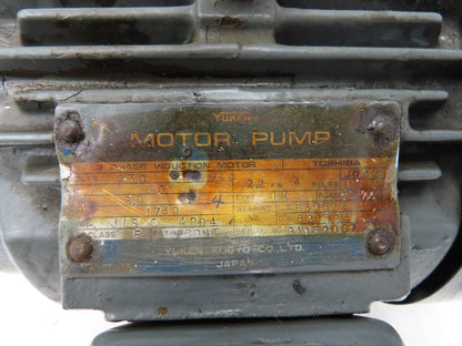Yuken Toshiba AM16-00-2.2-4P Hydraulic Pump Motor 2.2kw 1730rpm 230/460V 3PH