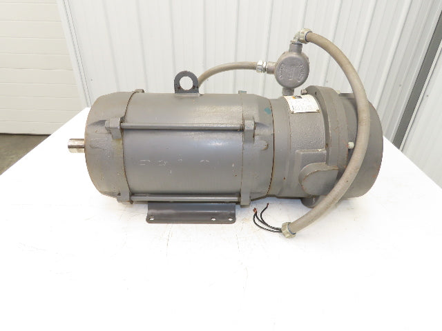 Baldor CBM7027T Brake Motor 3Hp 1725rpm 230/460V 3PH 215TC Hazardous Location