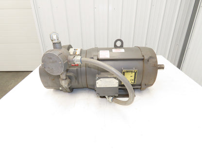 Baldor CBM7027T Brake Motor 3Hp 1725rpm 230/460V 3PH 215TC Hazardous Location