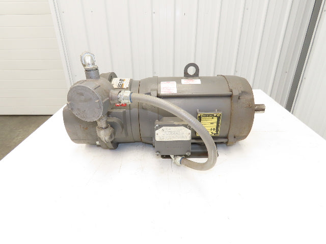 Baldor CBM7027T Brake Motor 3Hp 1725rpm 230/460V 3PH 215TC Hazardous Location