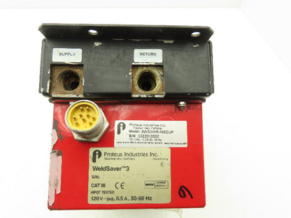 Proteus 9WS3WR-NISEUP WeldSaver Coolant Flow Controller and Leak Detector