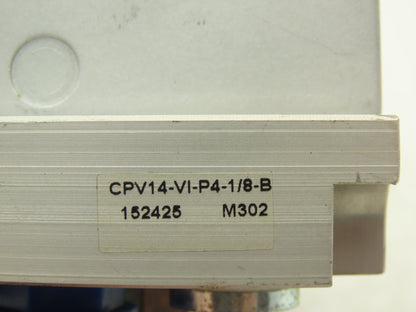 Festo CPV14-GE-ASI-4-Z Pneumatic 4-Station Solenoid Valve Manifold 161360 24VDC