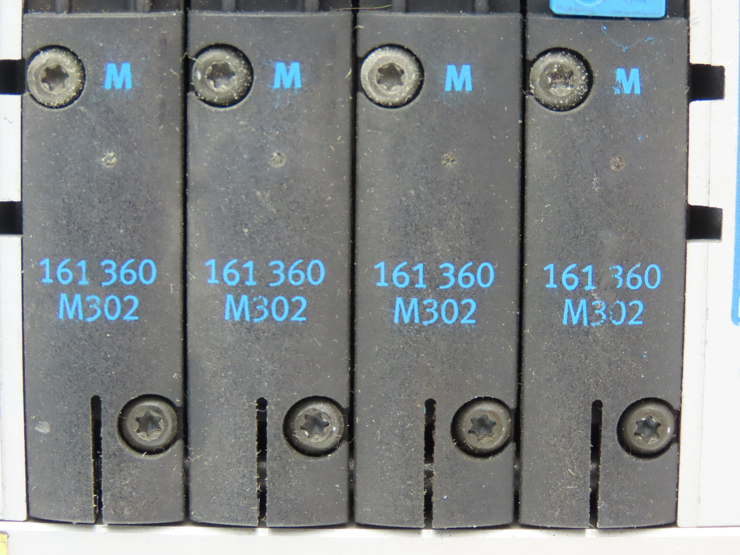 Festo CPV14-GE-ASI-4-Z Pneumatic 4-Station Solenoid Valve Manifold 161360 24VDC