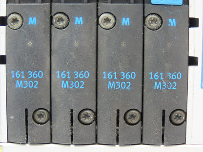 Festo CPV14-GE-ASI-4-Z Pneumatic 4-Station Solenoid Valve Manifold 161360 24VDC