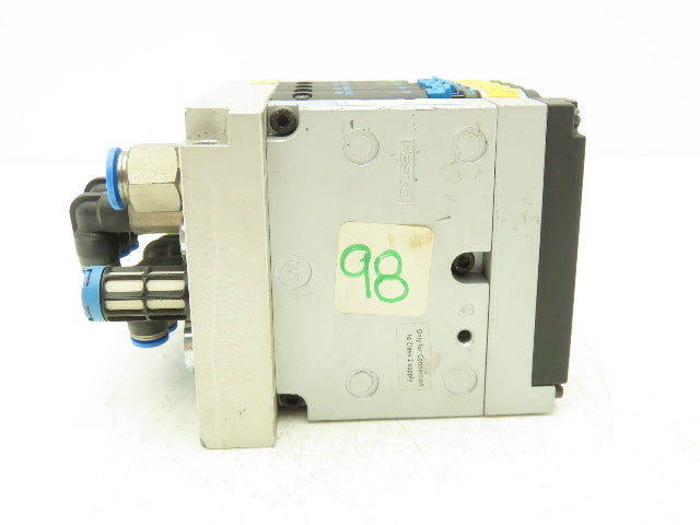 Festo CPV14-GE-ASI-4-Z Pneumatic 4-Station Solenoid Valve Manifold 161360 24VDC