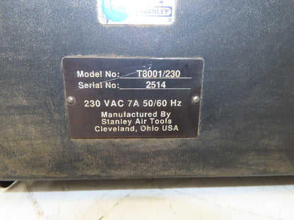 Stanley T8001/230 Air Torque Tool Control Driver Panel 230VAC 1Ph