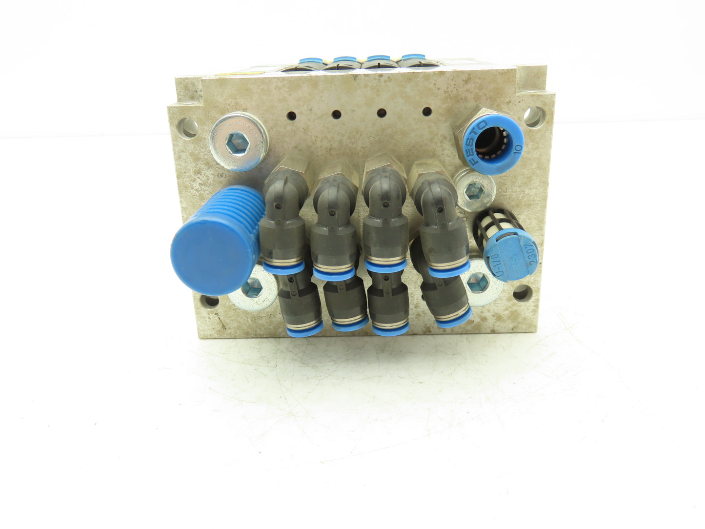 Festo CPV14-GE-ASI-4-Z Pneumatic 4-Station Solenoid Valve Manifold 161360 24VDC
