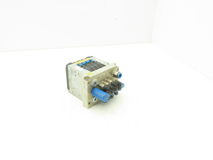 Festo CPV14-GE-ASI-4-Z Pneumatic 4-Station Solenoid Valve Manifold 161360 24VDC