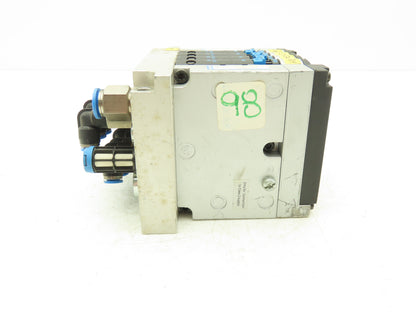 Festo CPV14-GE-ASI-4-Z Pneumatic 4-Station Solenoid Valve Manifold 161360 24VDC