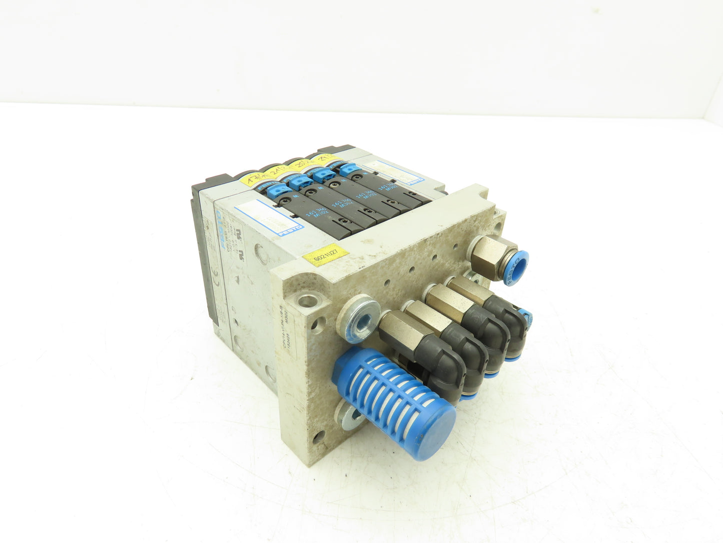 Festo CPV14-GE-ASI-4-Z Pneumatic 4-Station Solenoid Valve Manifold 161360 24VDC