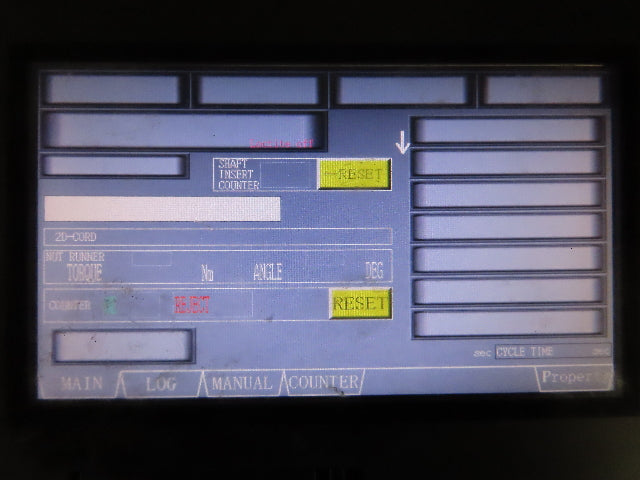 Keyence VT5-W07 Touch Panel Display Interface PLC 24V Nutrunner