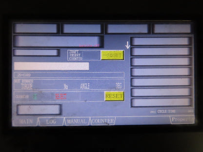 Keyence VT5-W07 Touch Panel Display Interface PLC 24V Nutrunner