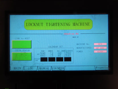 Keyence VT5-W07 Touch Panel Display Interface PLC 24V Nutrunner