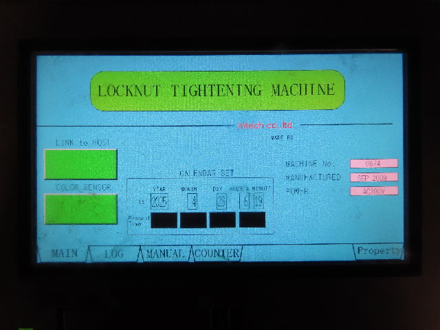 Keyence VT5-W07 Touch Panel Display Interface PLC 24V Nutrunner