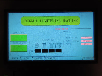 Keyence VT5-W07 Touch Panel Display Interface PLC 24V Nutrunner