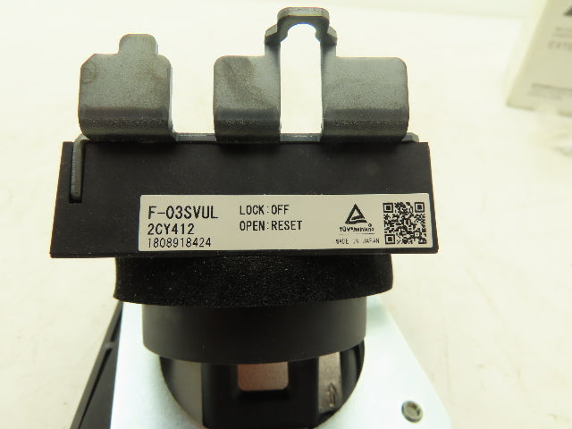 Mitsubishi LF DR F-03SVUL Circuit Breaker Operator Mechanism Disconnect Handle
