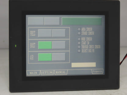 Keyence VT3-V7 7" VGA Color Touch Panel Display Operator Interface PLC 24V