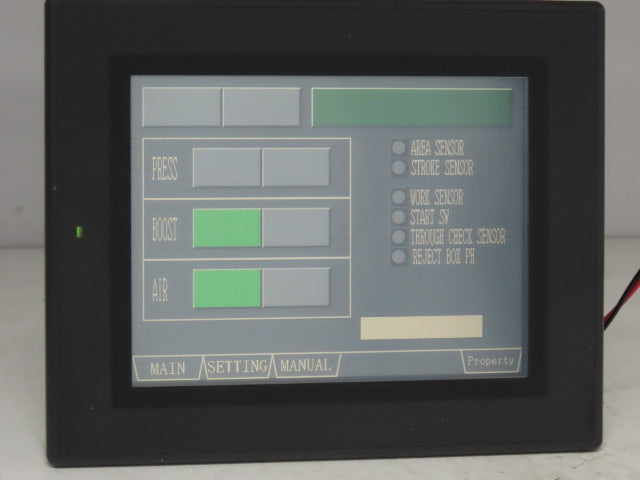 Keyence VT3-V7 7" VGA Color Touch Panel Display Operator Interface PLC 24V