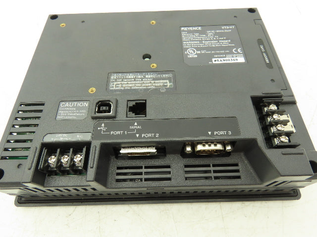 Keyence VT3-V7 7" VGA Color Touch Panel Display Operator Interface PLC 24V