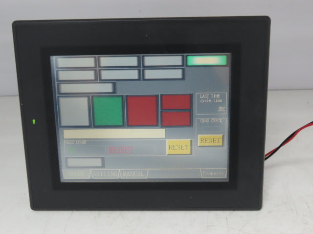 Keyence VT3-V7 7" VGA Color Touch Panel Display Operator Interface PLC 24V