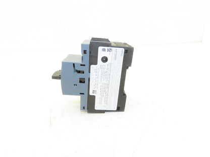 Siemens 3RV2011-0KA10 Circuit Breaker 0.9-1.25 Amp 600V 3/4HP 3Ph