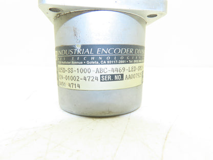 BEI Industrial H25D-SS-1000-ABC-4469-LED-SM20-S Rotary Encoder 3/8" Shaft