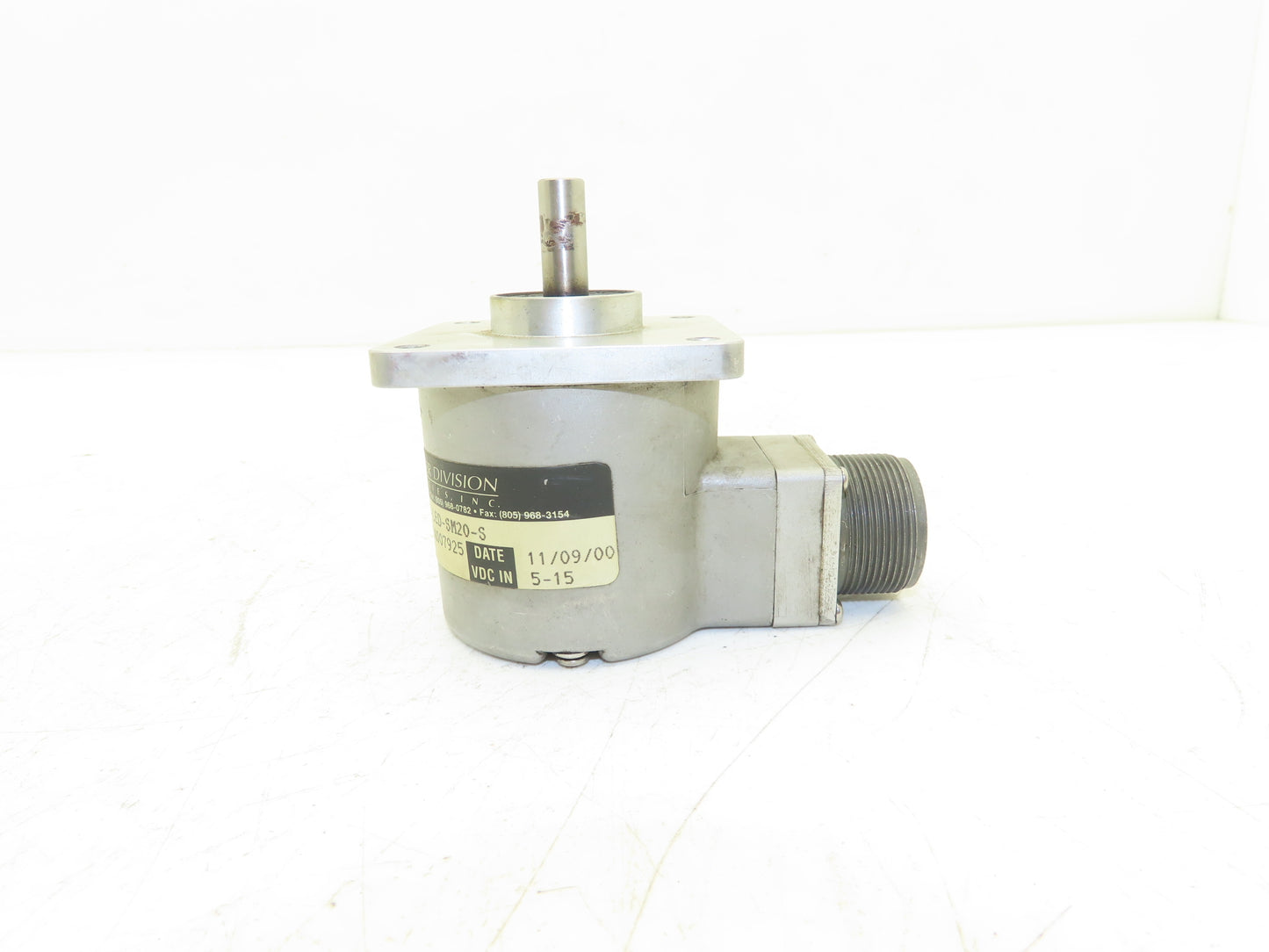 BEI Industrial H25D-SS-1000-ABC-4469-LED-SM20-S Rotary Encoder 3/8" Shaft