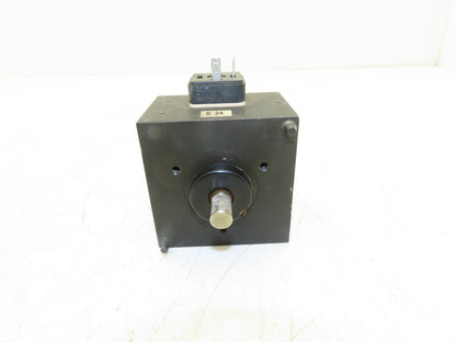 Kuhnke 76-BOB-N-DS7530 Rotary Solenoid 205VDC 65° 10mm Shaft