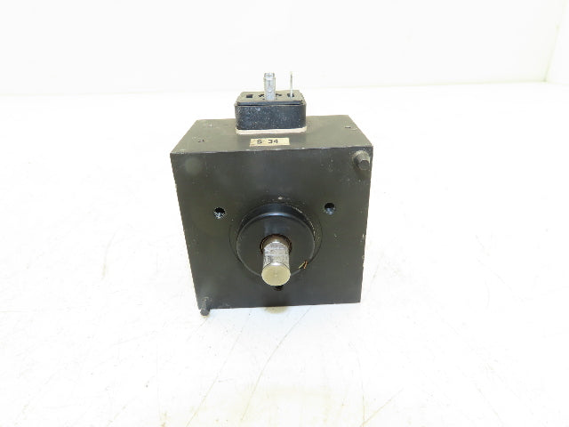 Kuhnke 76-BOB-N-DS7530 Rotary Solenoid 205VDC 65° 10mm Shaft