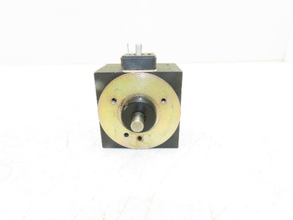 Kuhnke 76-BOB-N-DS7530 Rotary Solenoid 205VDC 65° 10mm Shaft