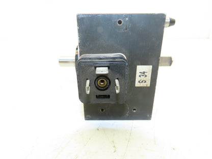 Kuhnke 76-BOB-N-DS7530 Rotary Solenoid 205VDC 65° 10mm Shaft