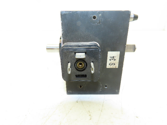 Kuhnke 76-BOB-N-DS7530 Rotary Solenoid 205VDC 65° 10mm Shaft