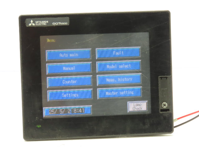 Mitsubishi GT1455QTBD 5.7" VGA Color Touch Panel 320x240p 24vdc Graphic Terminal