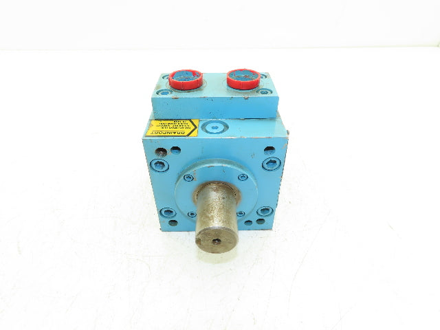 Micro Precision MPR 3-22V-OIL Rotac Hydraulic Rotary Actuator Dual Shaft 1000psi