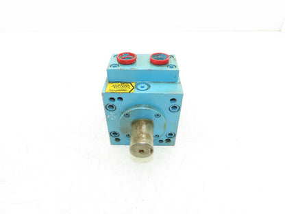 Micro Precision MPR 3-22V-OIL Rotac Hydraulic Rotary Actuator Dual Shaft 1000psi