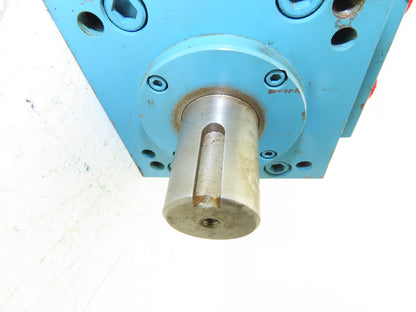 Micro Precision MPR 3-22V-OIL Rotac Hydraulic Rotary Actuator Dual Shaft 1000psi