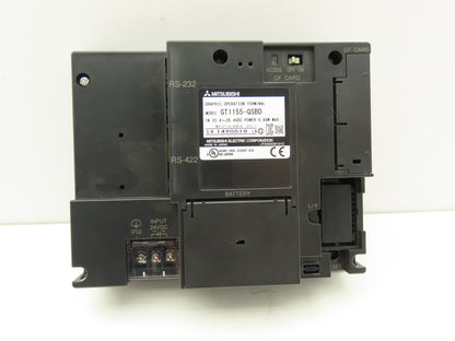 Mitsubishi GT1155QSBD 5.7" VGA Color Touch Panel 320x240p 24vdc Graphic Terminal